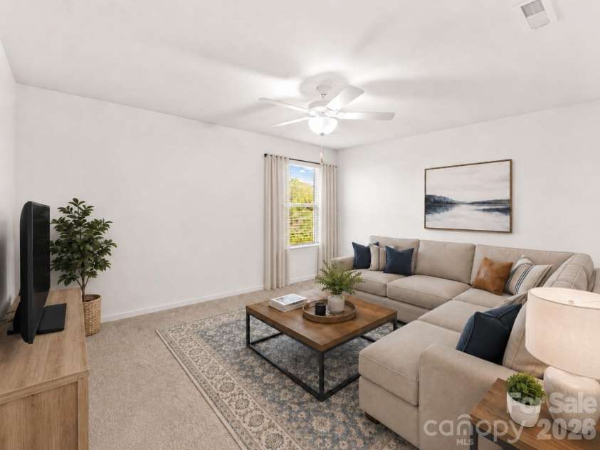 523 Willamette Drive, Salisbury, NC 28146.  MLS# CAR4364892, YatesRealty ID 12621. Bonus/Loft (Virtually staged)