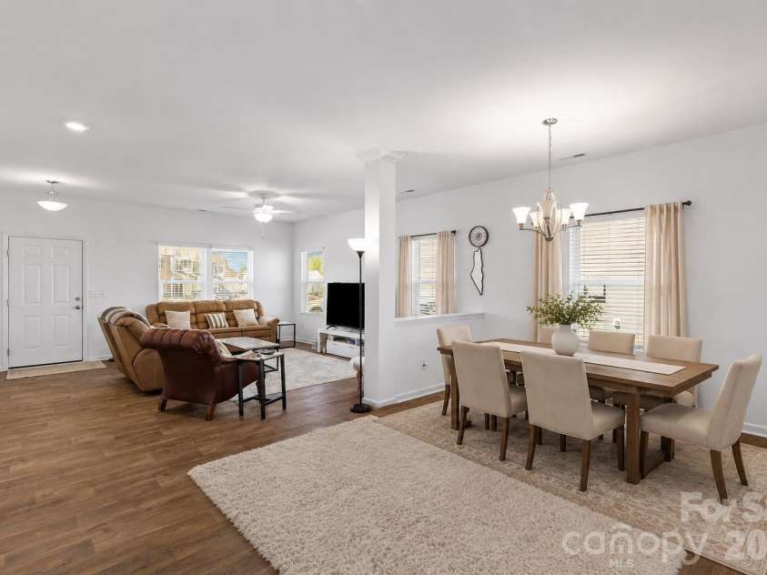 523 Willamette Drive, Salisbury, NC 28146.  MLS# CAR4364892, YatesRealty ID 12621. Separated but Open (Virtually staged)