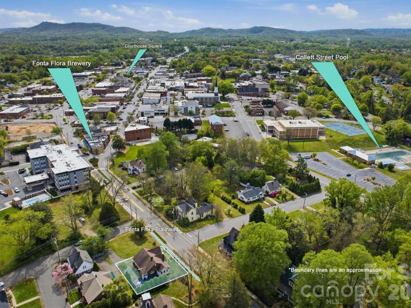 406 Green Street, Morganton, NC 28655.  MLS# CAR4366622, YatesRealty ID 12622. 