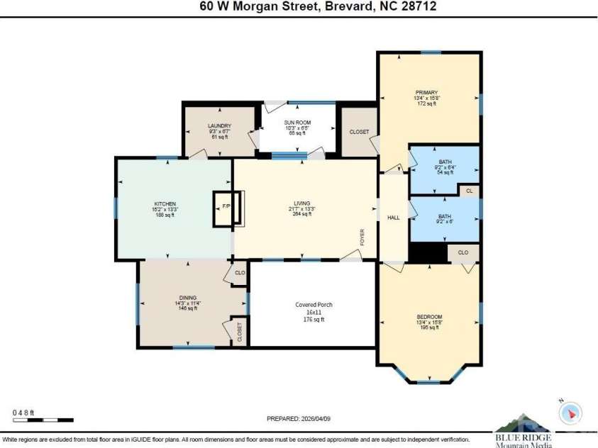 60 Morgan Street, Brevard, NC 28712.  MLS# CAR4366654, YatesRealty ID 12624. 