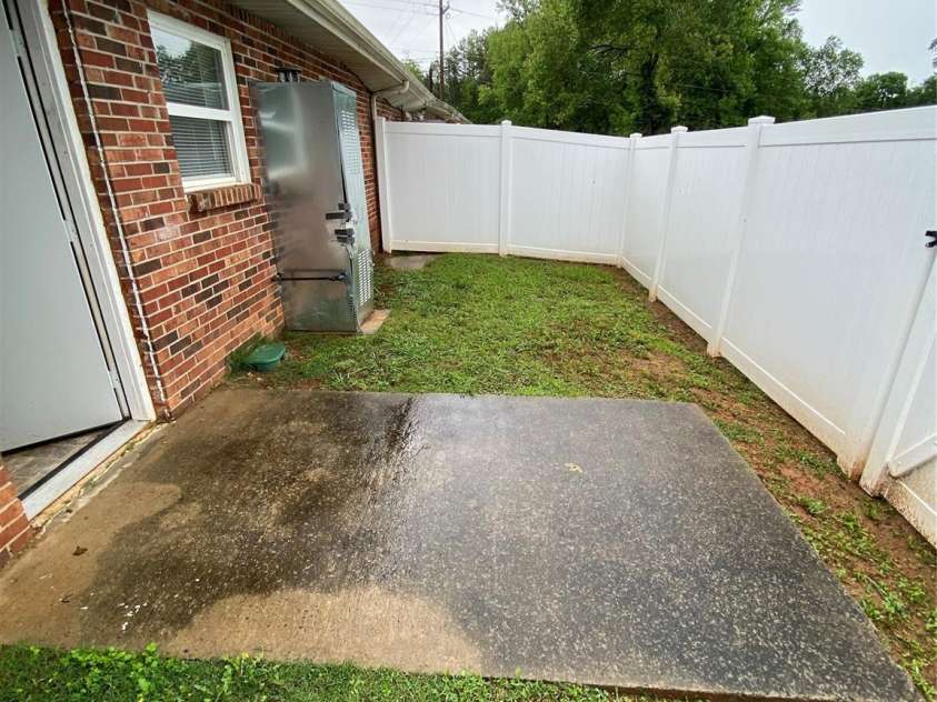 5309 Lewis Road, Gastonia, NC 28052.  MLS# CAR4257115, YatesRealty ID 12625. Unit 1- enclosed rear backyard