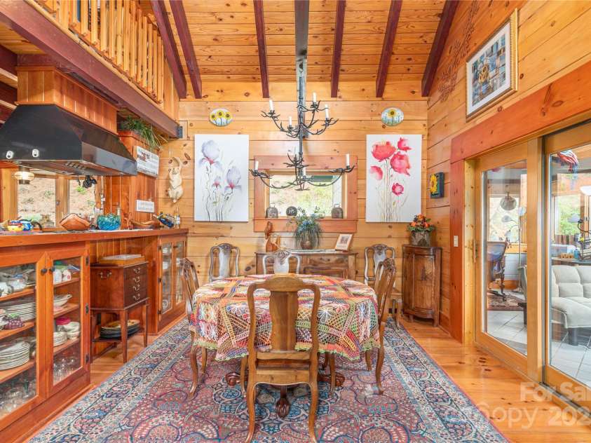 806 Twin Brook Drive, Waynesville, NC 28785.  MLS# CAR4254355, YatesRealty ID 12634. Formal Dining Area
