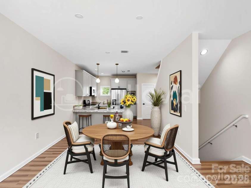 3 Lee Garden Lane, Asheville, NC 28801.  MLS# CAR4328368, YatesRealty ID 12637. Virtual Staging