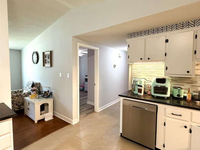 511 Eastwood Drive, Albemarle, NC 28001.  MLS# CAR4258873, YatesRealty ID 12640. Kitchen Looking at Bedroom 4