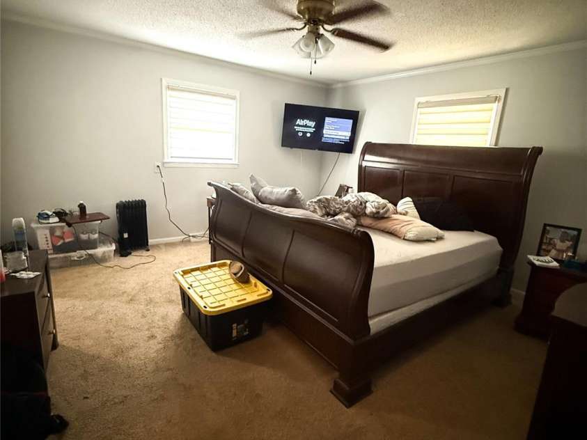 511 Eastwood Drive, Albemarle, NC 28001.  MLS# CAR4258873, YatesRealty ID 12640. Primary Bedroom