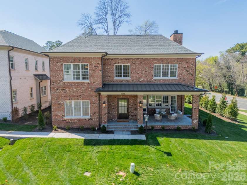 4004 Nettie Court, Charlotte, NC 28211.  MLS# CAR4349733, YatesRealty ID 12644. Front Elevation