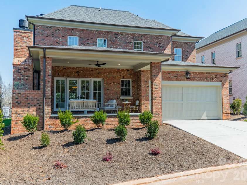 4004 Nettie Court, Charlotte, NC 28211.  MLS# CAR4349733, YatesRealty ID 12644. Rear Elevation
