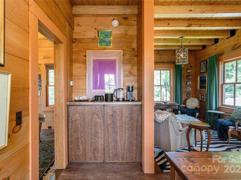 106 McCauley Drive, Asheville, NC 28803.  MLS# CAR4255495, YatesRealty ID 12646. Built in coffee bar