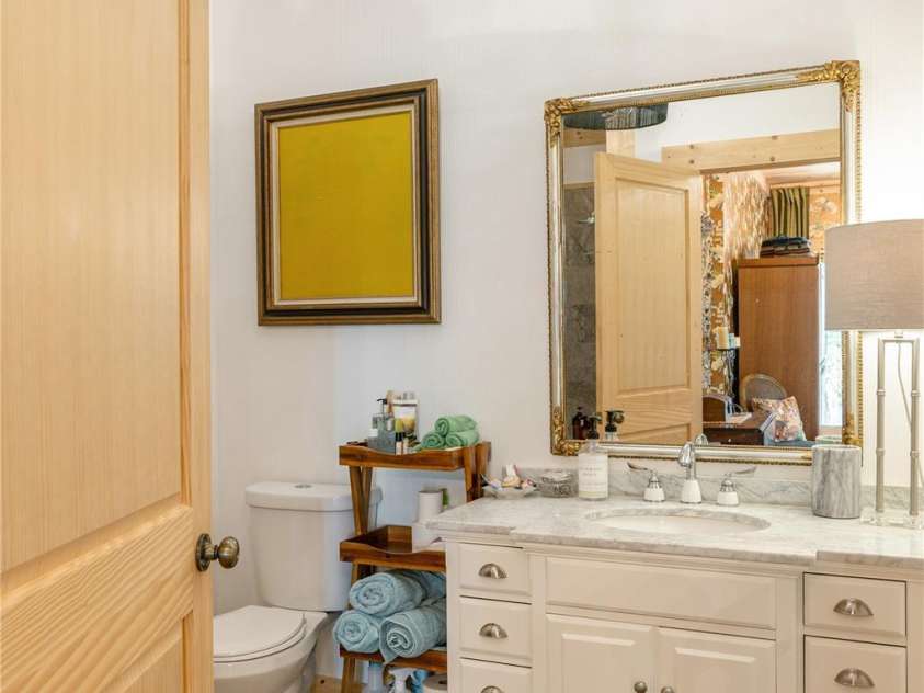 106 McCauley Drive, Asheville, NC 28803.  MLS# CAR4255495, YatesRealty ID 12646. Lower Level Bath