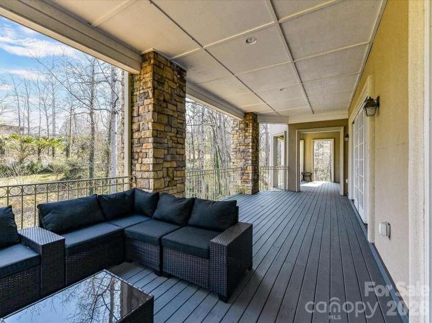 1779 8th Street Drive, Hickory, NC 28601.  MLS# CAR4351277, YatesRealty ID 12646. Lower Level Deck