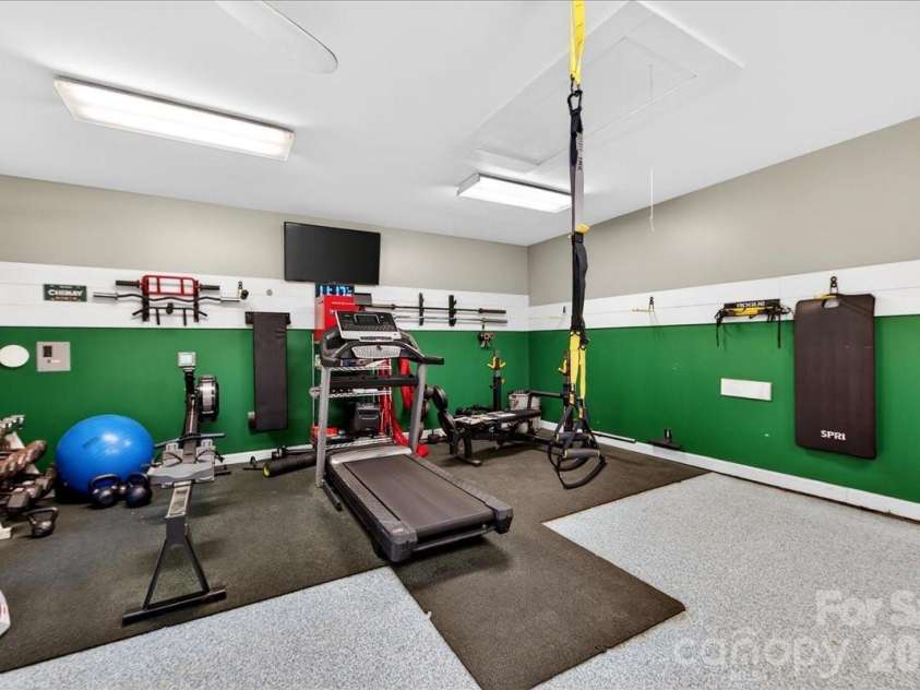 631 Vendue Place, Charlotte, NC 28226.  MLS# CAR4364198, YatesRealty ID 12655. Gym