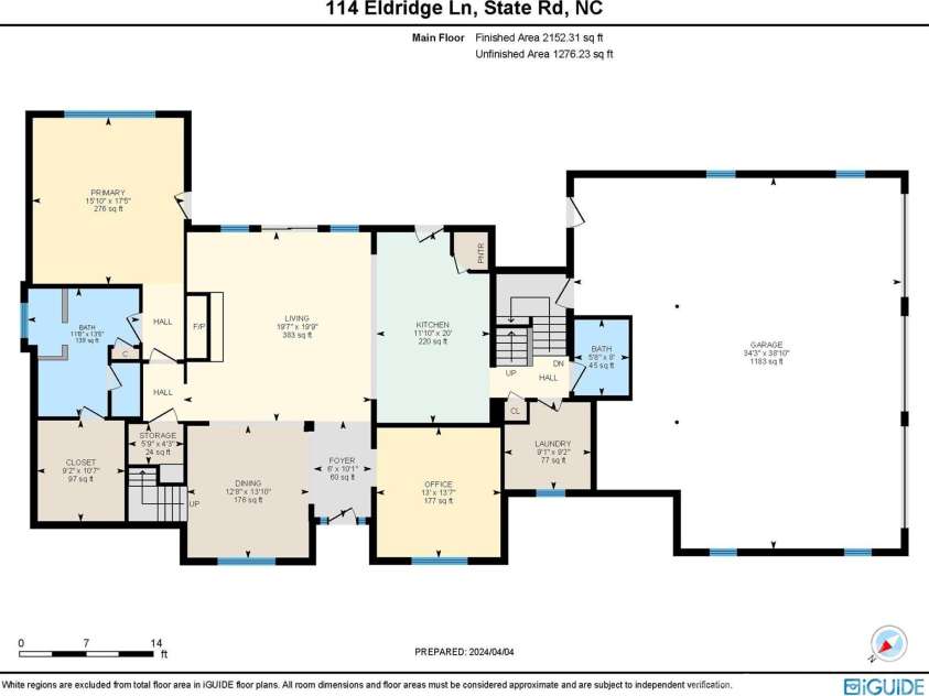114 Eldridge Lane, State Road, NC 28676.  MLS# CAR4237685, YatesRealty ID 12660. 