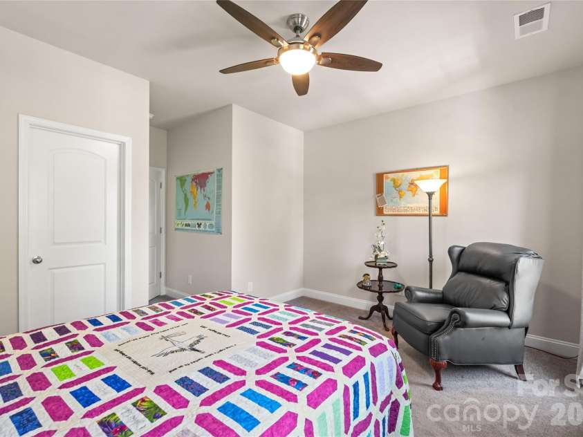 6446 Hove Road, Mint Hill, NC 28227.  MLS# CAR4366035, YatesRealty ID 12661. Bedroom 2