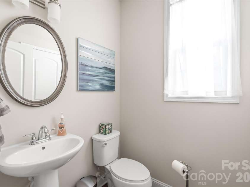 6446 Hove Road, Mint Hill, NC 28227.  MLS# CAR4366035, YatesRealty ID 12661. Guest Bathroom