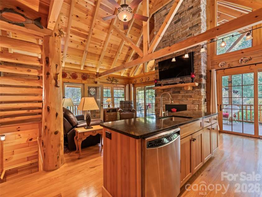 648 Suntrace Circle, Cullowhee, NC 28723.  MLS# CAR4305894, YatesRealty ID 12664. 