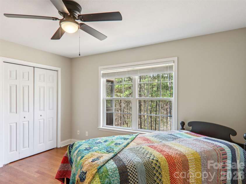 74 Woodson Drive, Mars Hill, NC 28754.  MLS# CAR4355311, YatesRealty ID 12666. 2nd main level bedroom