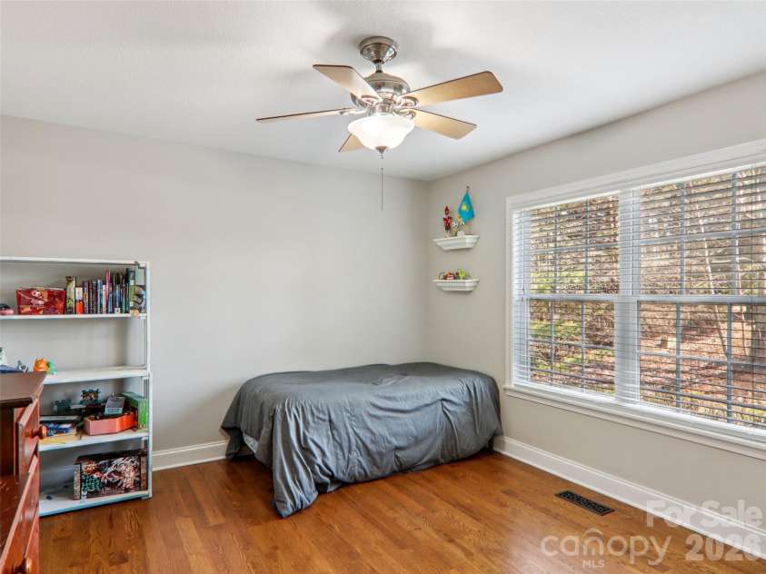 74 Woodson Drive, Mars Hill, NC 28754.  MLS# CAR4355311, YatesRealty ID 12666. 3rd main level bedroom 