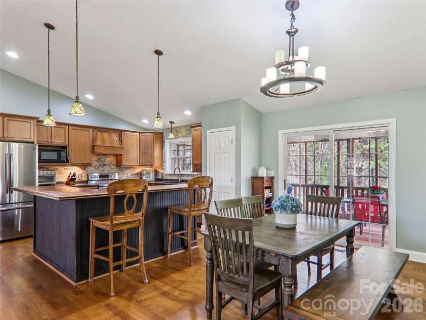 74 Woodson Drive, Mars Hill, NC 28754.  MLS# CAR4355311, YatesRealty ID 12666. Open floor plan 