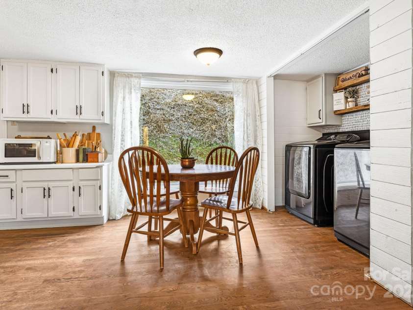 1178 Fork Road, Marshall, NC 28753.  MLS# CAR4219745, YatesRealty ID 12676. Dining area in kitchen