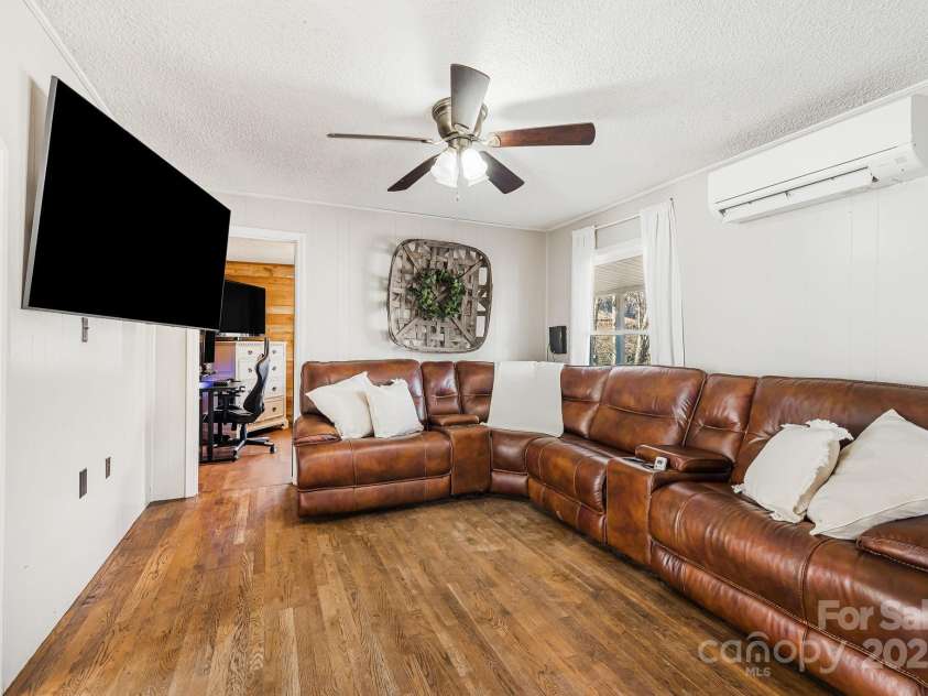 1178 Fork Road, Marshall, NC 28753.  MLS# CAR4219745, YatesRealty ID 12676. Living room