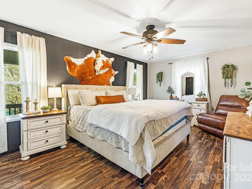 1178 Fork Road, Marshall, NC 28753.  MLS# CAR4219745, YatesRealty ID 12676. Primary bedroom