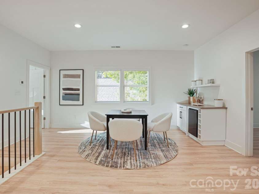 526 Seldon Drive, Charlotte, NC 28216.  MLS# CAR4423284, YatesRealty ID 12680. Loft Card Table Area