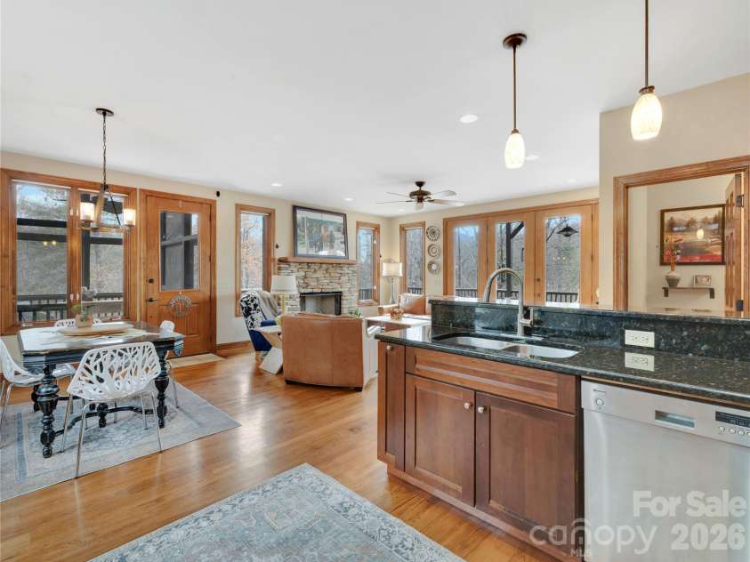 184 Deep Woods Lane, Saluda, NC 28773.  MLS# CAR4333233, YatesRealty ID 12686. 