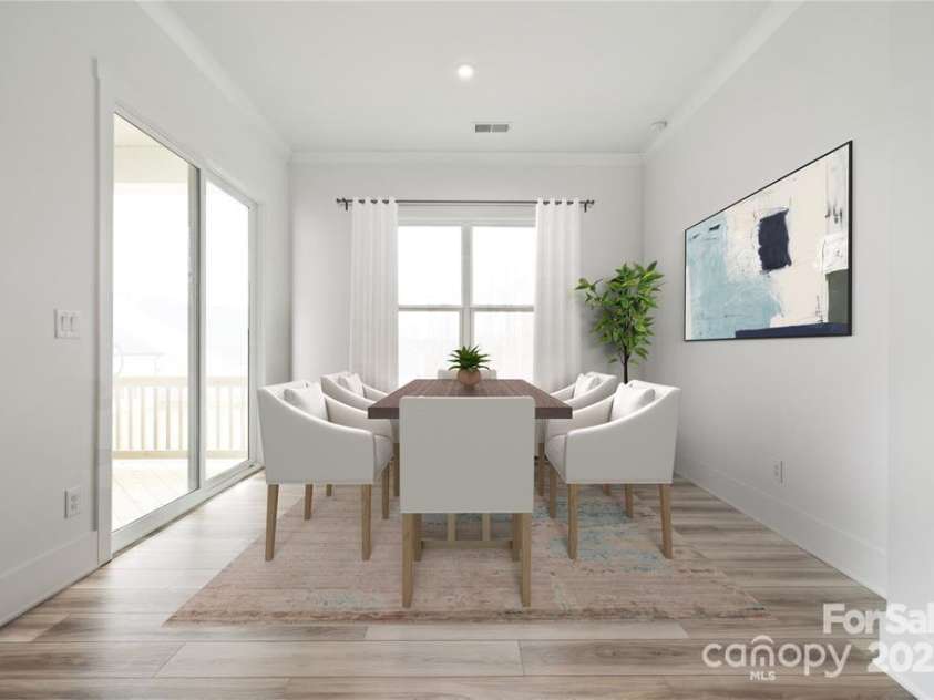 5205 Mint Harbor Way, Charlotte, NC 28269.  MLS# CAR4241159, YatesRealty ID 12686. Tahoma Model Dining - Not actual home