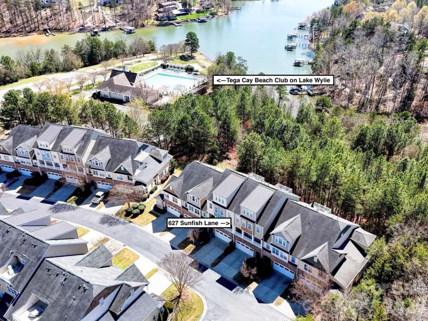 627 Sunfish Lane, Tega Cay, SC 29708.  MLS# CAR4360921, YatesRealty ID 12692. 