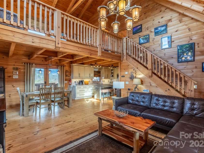 534 Eagles View Road, Bryson City, NC 28713.  MLS# CAR4215867, YatesRealty ID 12693. 