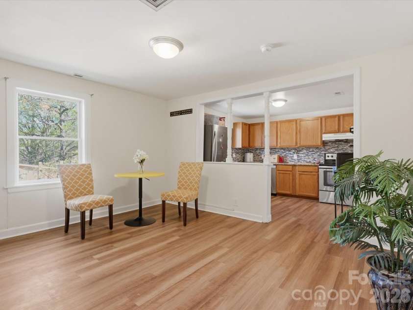 6223 Macon Street, Charlotte, NC 28208.  MLS# CAR4363262, YatesRealty ID 12693. Dining room