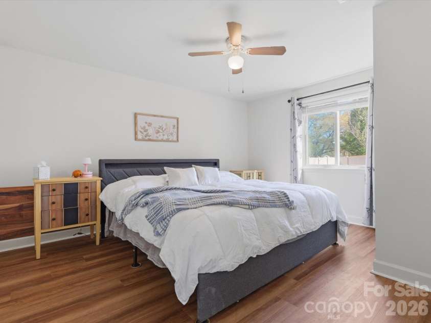 6223 Macon Street, Charlotte, NC 28208.  MLS# CAR4363262, YatesRealty ID 12693. Primary bedroom