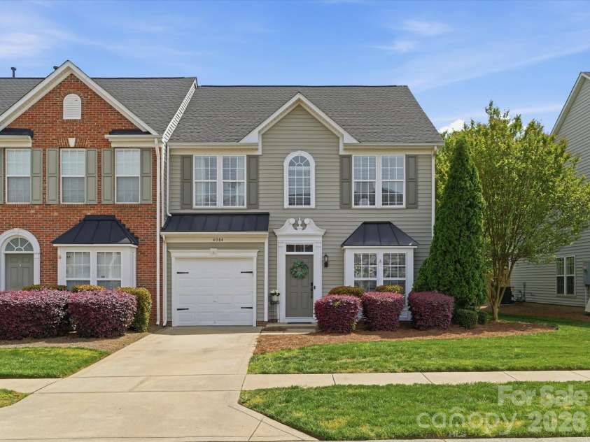 4084 Holly Villa Circle, Indian Trail, NC 28079.  MLS# CAR4365523, YatesRealty ID 12696. Front View