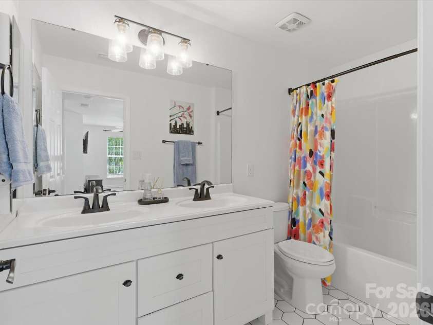 4084 Holly Villa Circle, Indian Trail, NC 28079.  MLS# CAR4365523, YatesRealty ID 12696. Full Bath on Second Floor