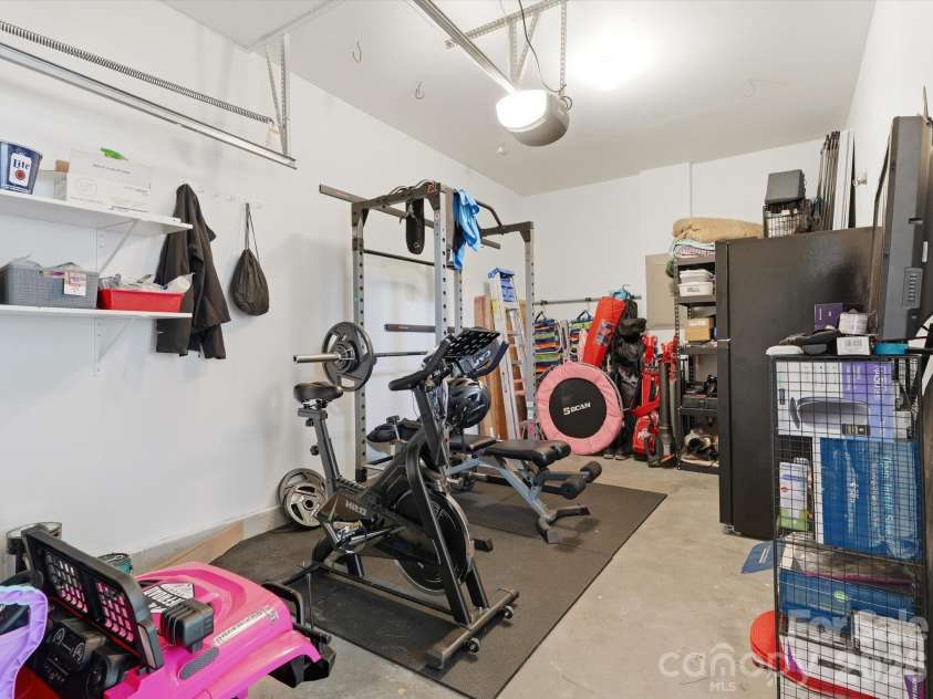 4084 Holly Villa Circle, Indian Trail, NC 28079.  MLS# CAR4365523, YatesRealty ID 12696. Garage Interior
