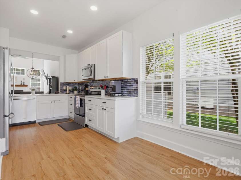 4084 Holly Villa Circle, Indian Trail, NC 28079.  MLS# CAR4365523, YatesRealty ID 12696. Kitchen from Breakfast Area