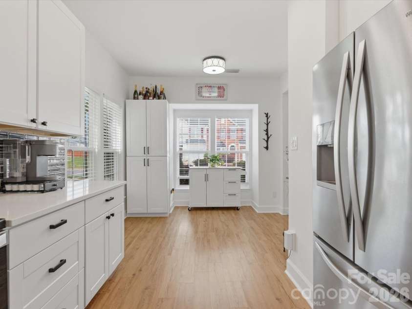 4084 Holly Villa Circle, Indian Trail, NC 28079.  MLS# CAR4365523, YatesRealty ID 12696. Kitchen looking into Breakfast Area