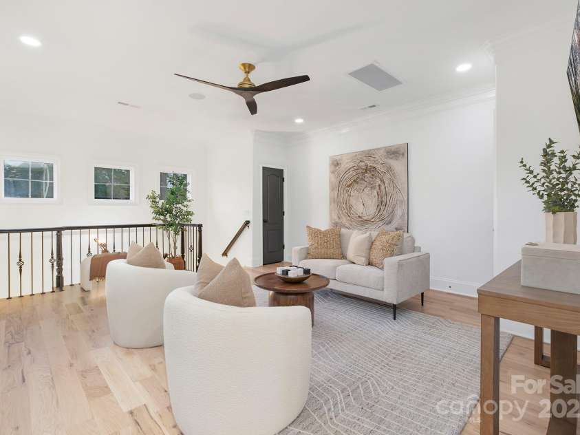 7311 Barrington Ridge Drive, Fort Mill, SC 29707.  MLS# CAR4310703, YatesRealty ID 12696. Loft with convenient access to secondary stairway located near garage entry. 