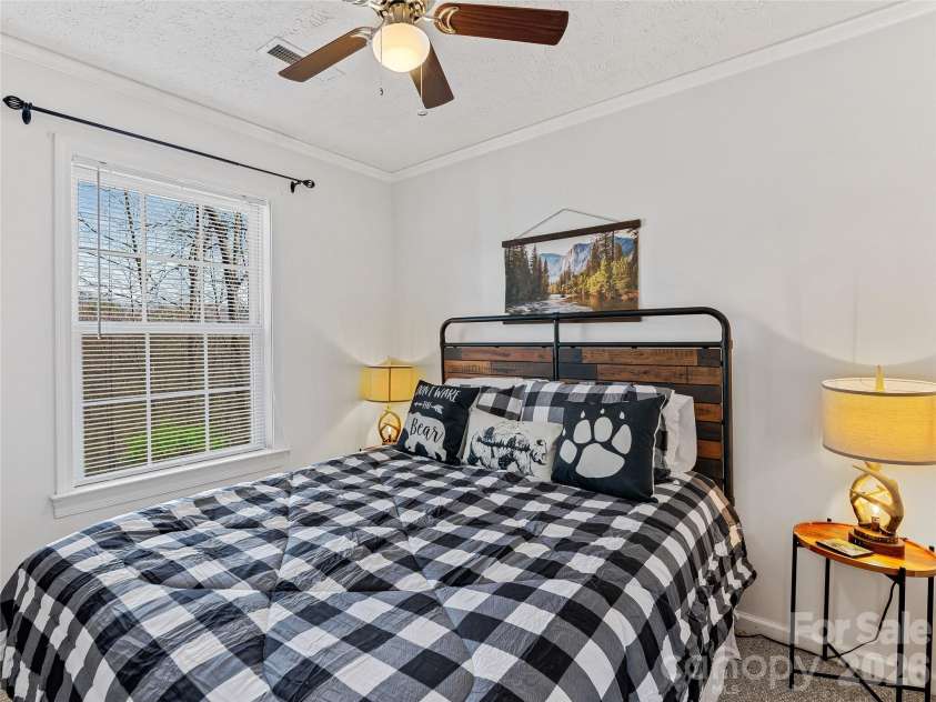 860 Creekside Drive, Maggie Valley, NC 28751.  MLS# CAR4329432, YatesRealty ID 12700. Bedroom #2