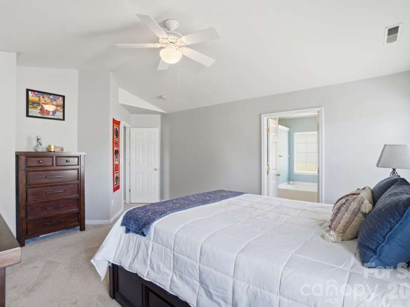 4636 Hannah Drive, Rock Hill, SC 29732.  MLS# CAR4369980, YatesRealty ID 12701. Primary bedroom w/ double doors to bath