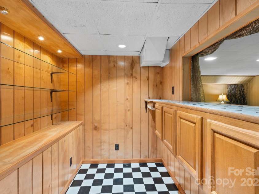 114 Eastwood Park Drive, Lenoir, NC 28645.  MLS# CAR4252137, YatesRealty ID 12710. Downstairs Bar Room w/Serving Window!
