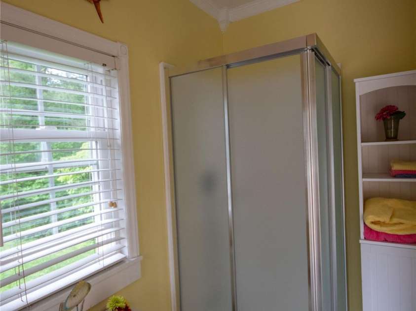 114 Eastwood Park Drive, Lenoir, NC 28645.  MLS# CAR4252137, YatesRealty ID 12710. Shower and Shelving