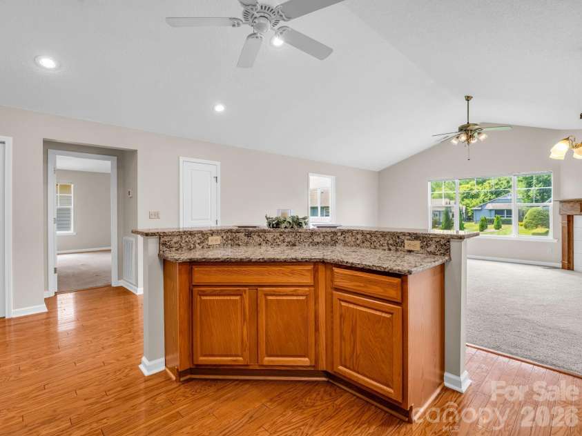 51 Barn Owl Way, Hendersonville, NC 28792.  MLS# CAR4394410, YatesRealty ID 12718. Island w/additional Cabinetry
