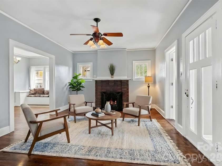 221 Summit Street, Asheville, NC 28803.  MLS# CAR4358791, YatesRealty ID 12726. Virtually Staged