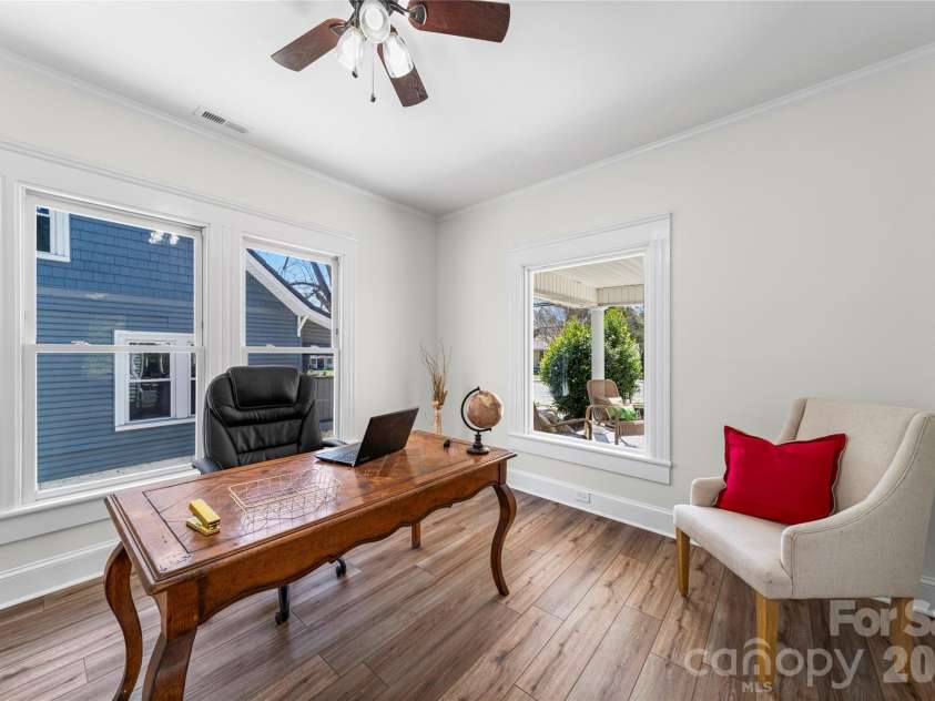 129 Corban Avenue, Concord, NC 28025.  MLS# CAR4357891, YatesRealty ID 12728. Upstairs Office