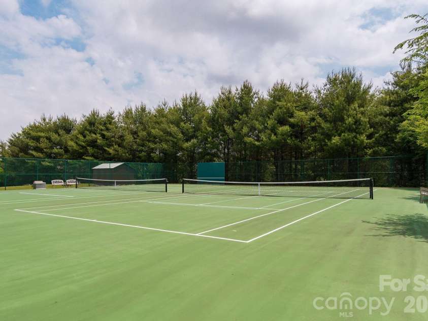 501 Fox Den Court, Hendersonville, NC 28792.  MLS# CAR4361980, YatesRealty ID 12730. Bring your best game!
