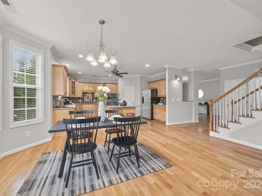 6424 Chadwell Court, Fort Mill, SC 29707.  MLS# CAR4255139, YatesRealty ID 12730. Beautiful Hardwoods recently Re-finished