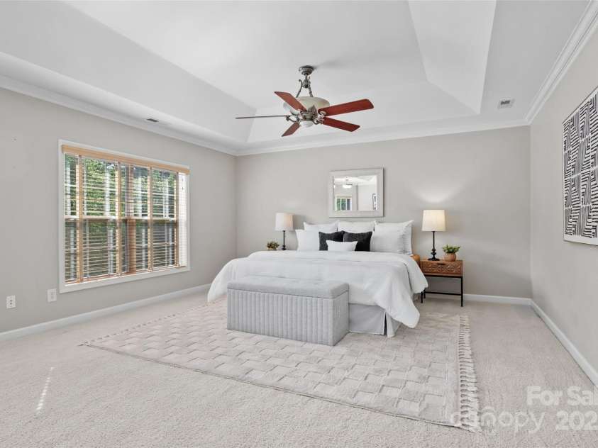 6424 Chadwell Court, Fort Mill, SC 29707.  MLS# CAR4255139, YatesRealty ID 12730. Massive Primary Suite