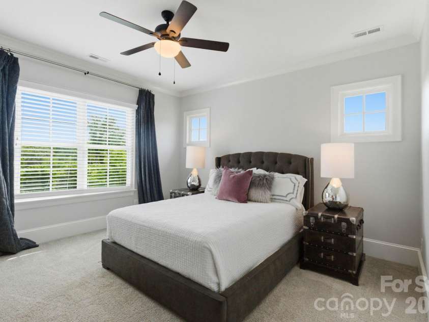 1605 Arborfield Commons Court, Matthews, NC 28105.  MLS# CAR4367073, YatesRealty ID 12740. Bedroom 2