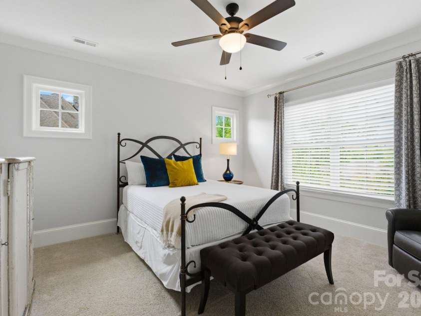 1605 Arborfield Commons Court, Matthews, NC 28105.  MLS# CAR4367073, YatesRealty ID 12740. Bedroom 3